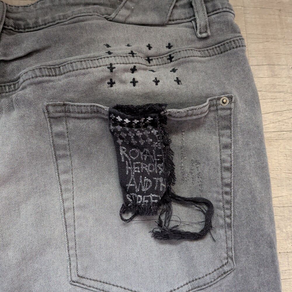 Ksubi Black Denim Jeans Chitch Sz. 38" Flag Tag - Picture 2 of 9